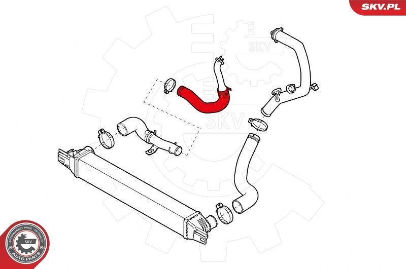 Kompresoriaus padavimo žarna ESEN SKV 24SKV660