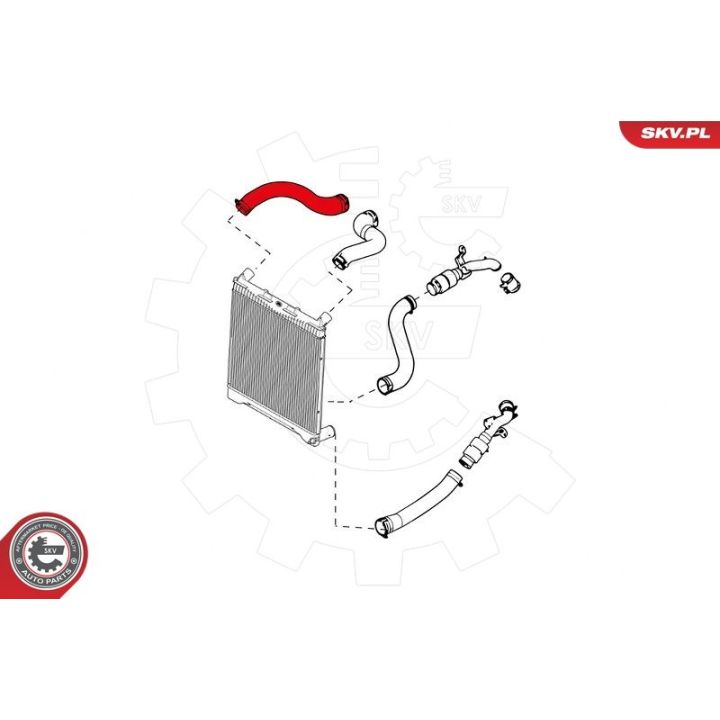 Kompresoriaus padavimo žarna ESEN SKV 24SKV666