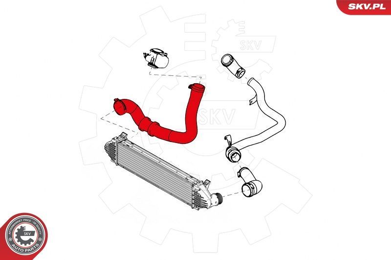 Kompresoriaus padavimo žarna ESEN SKV 24SKV669