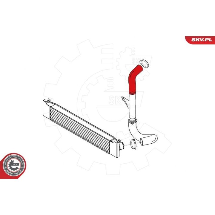 Kompresoriaus padavimo žarna ESEN SKV 24SKV769