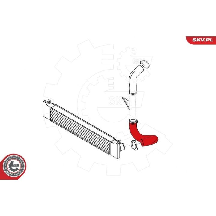 Kompresoriaus padavimo žarna ESEN SKV 24SKV770