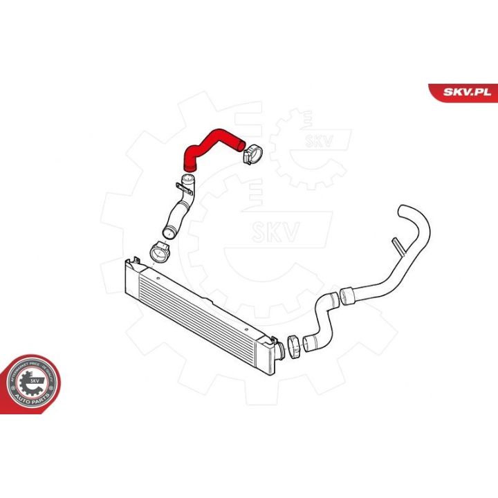 Kompresoriaus padavimo žarna ESEN SKV 24SKV775