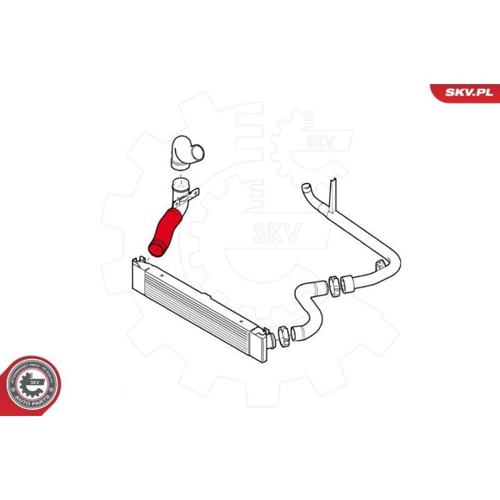 Kompresoriaus padavimo žarna ESEN SKV 24SKV782