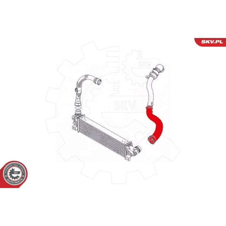 Kompresoriaus padavimo žarna ESEN SKV 24SKV796