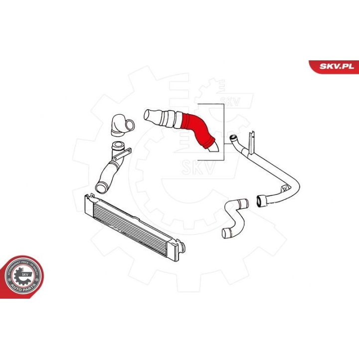 Kompresoriaus padavimo žarna ESEN SKV 24SKV819