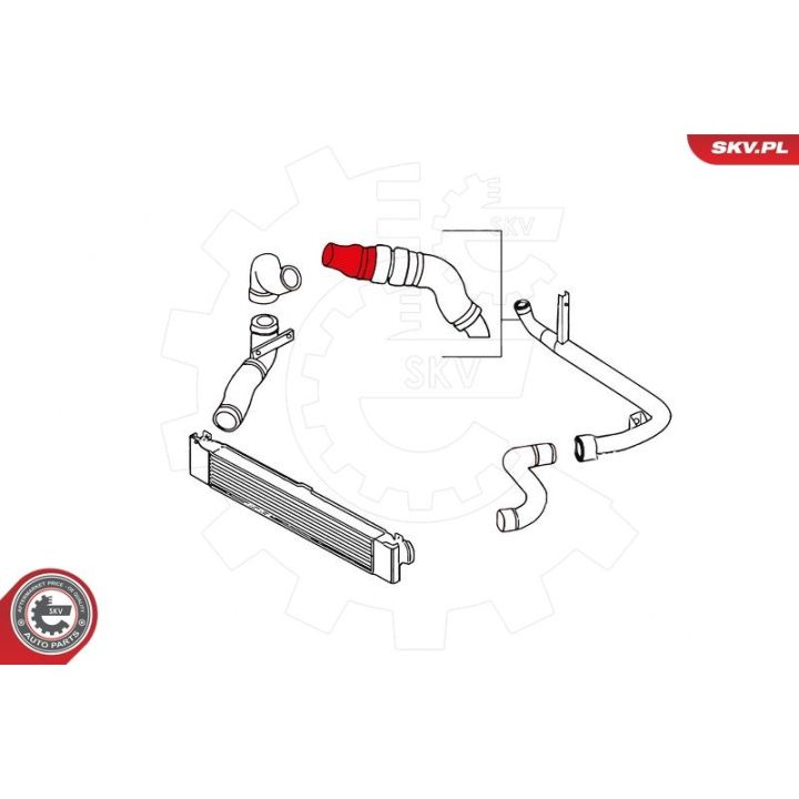 Kompresoriaus padavimo žarna ESEN SKV 24SKV820