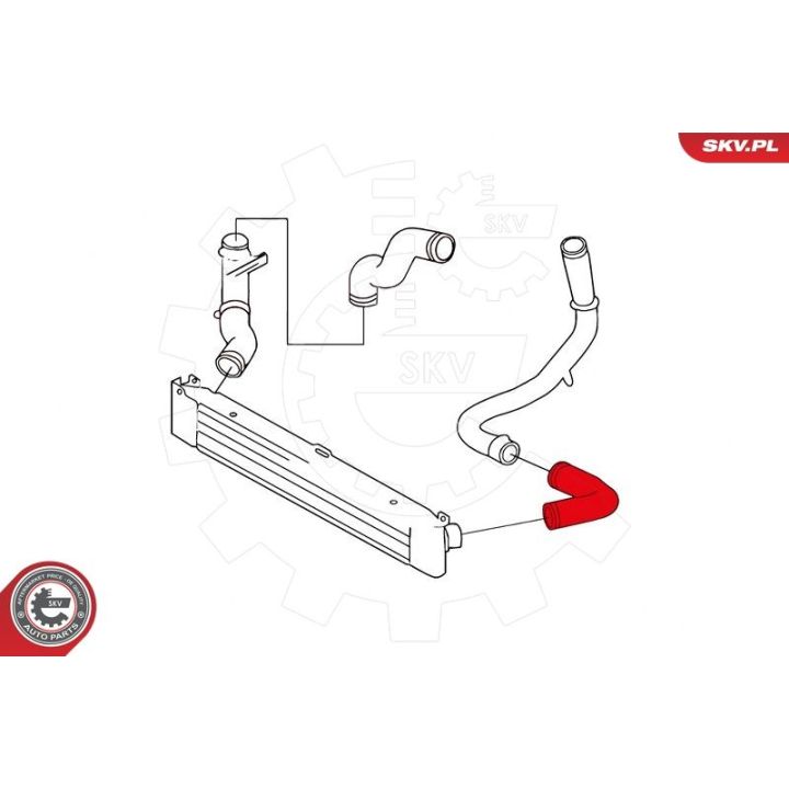 Kompresoriaus padavimo žarna ESEN SKV 24SKV838