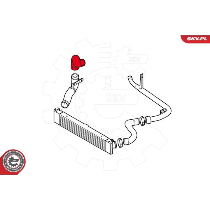 Kompresoriaus padavimo žarna ESEN SKV 24SKV849