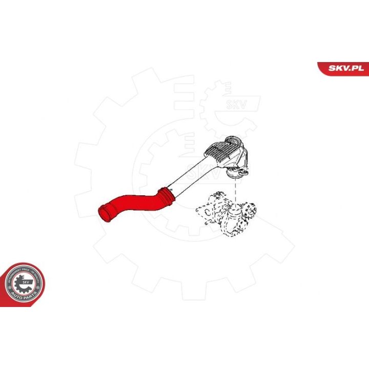 Kompresoriaus padavimo žarna ESEN SKV 24SKV862
