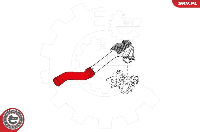 Kompresoriaus padavimo žarna ESEN SKV 24SKV862
