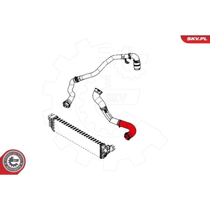 Kompresoriaus padavimo žarna ESEN SKV 24SKV863
