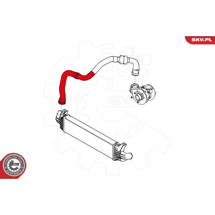Kompresoriaus padavimo žarna ESEN SKV 24SKV880