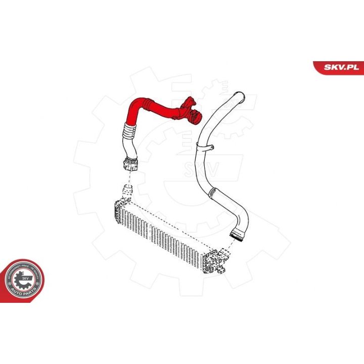 Kompresoriaus padavimo žarna ESEN SKV 24SKV881