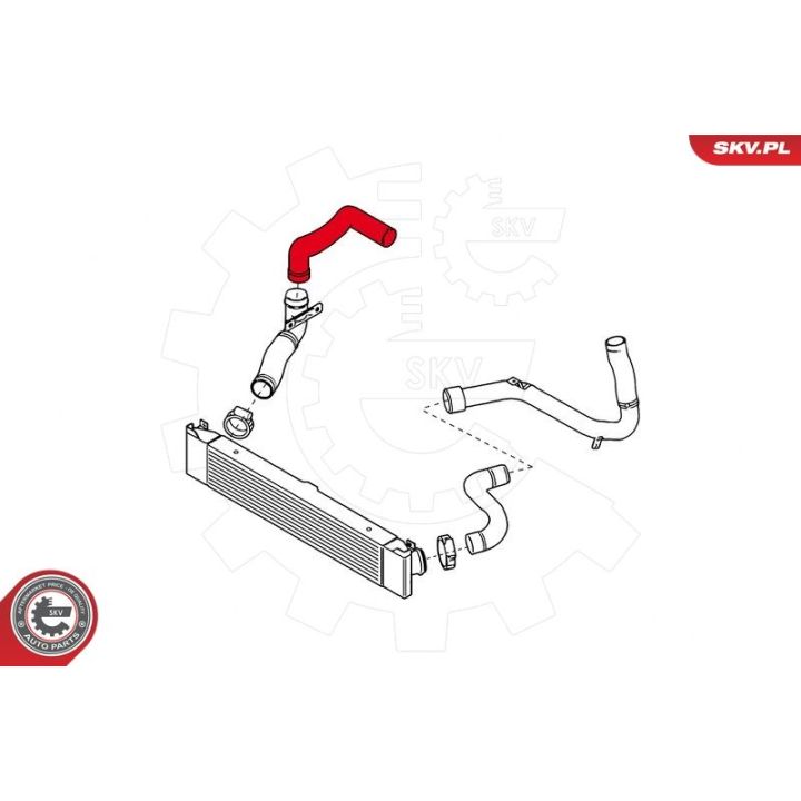 Kompresoriaus padavimo žarna ESEN SKV 24SKV906
