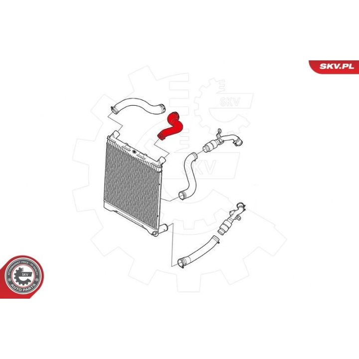Kompresoriaus padavimo žarna ESEN SKV 24SKV908