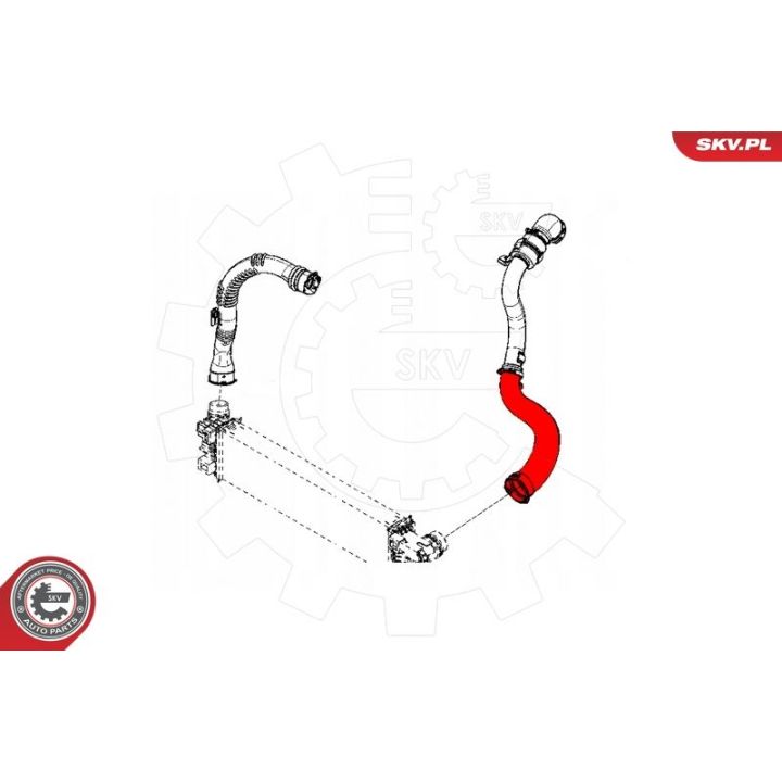 Kompresoriaus padavimo žarna ESEN SKV 24SKV927