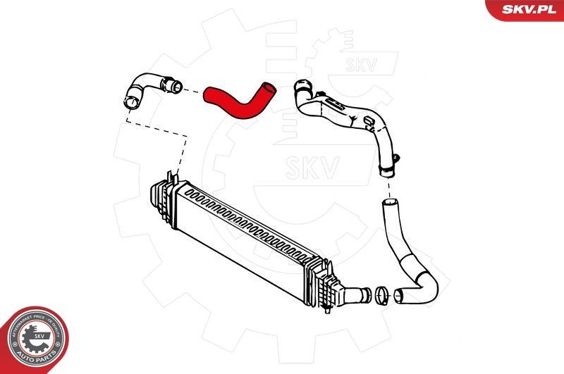 Kompresoriaus padavimo žarna ESEN SKV 24SKV951
