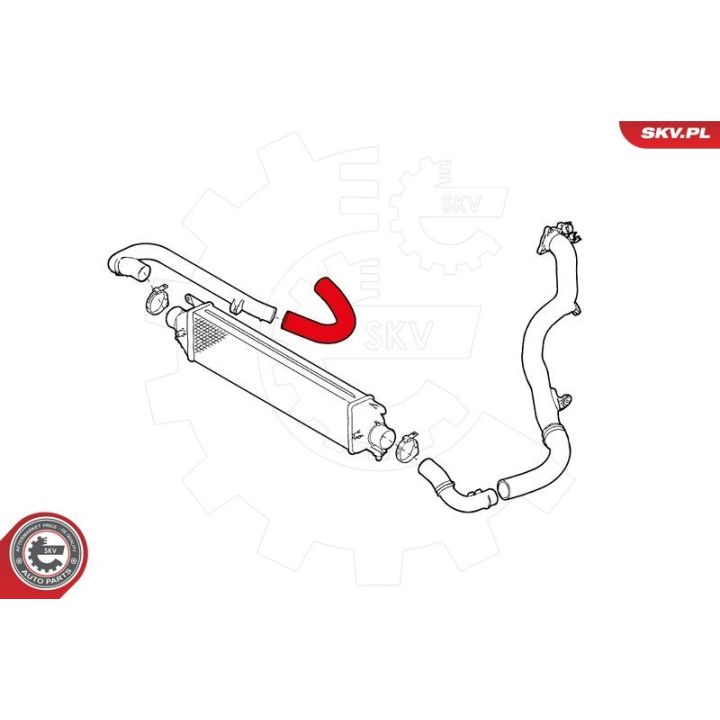 Kompresoriaus padavimo žarna ESEN SKV 24SKV957