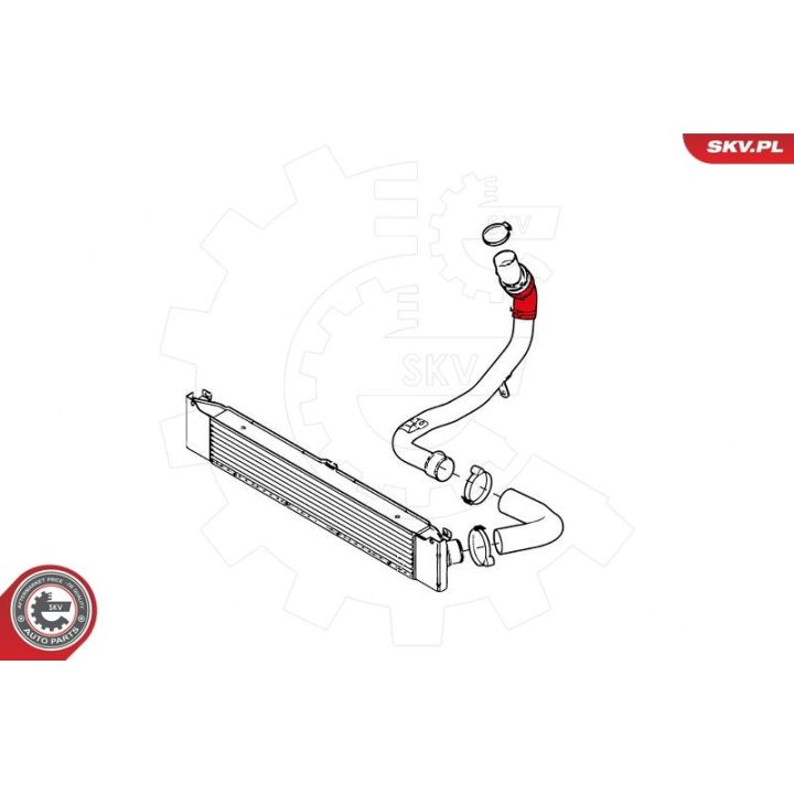 Kompresoriaus padavimo žarna ESEN SKV 24SKV976