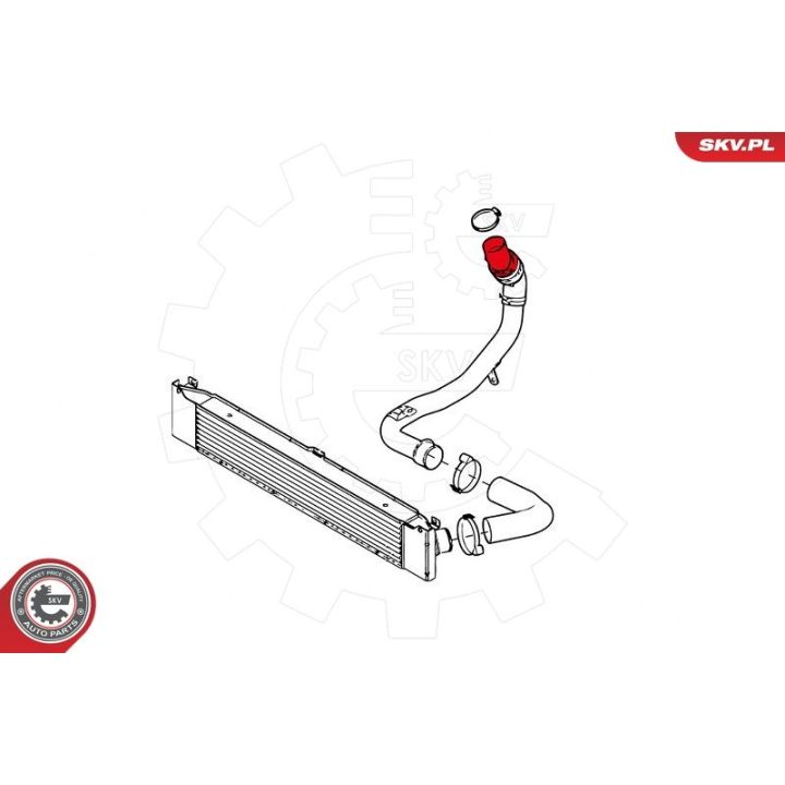 Kompresoriaus padavimo žarna ESEN SKV 24SKV977