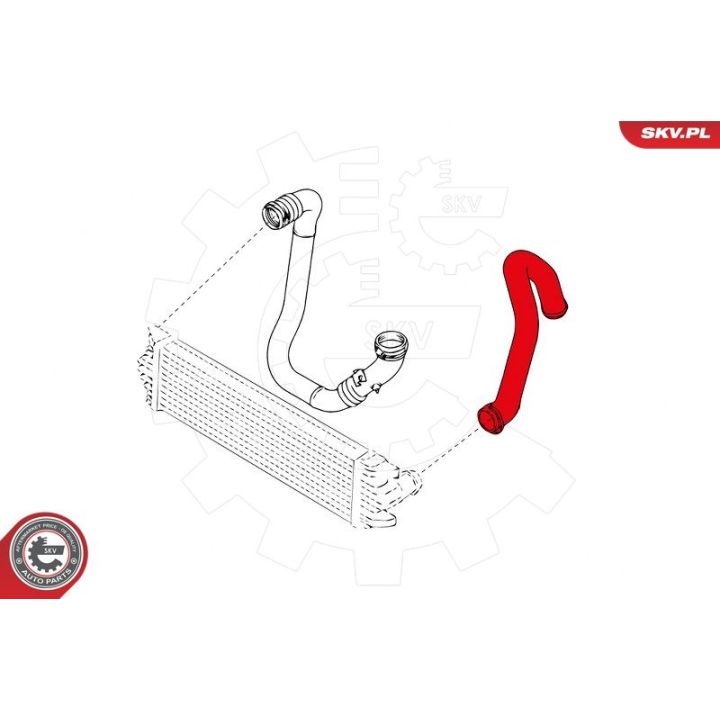 Kompresoriaus padavimo žarna ESEN SKV 24SKV987