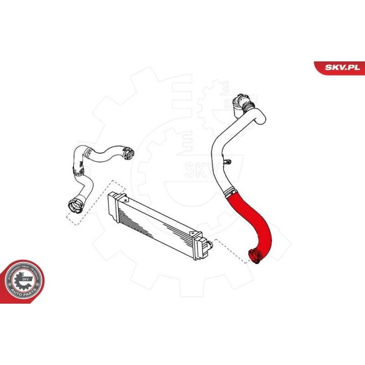 Kompresoriaus padavimo žarna ESEN SKV 43SKV014