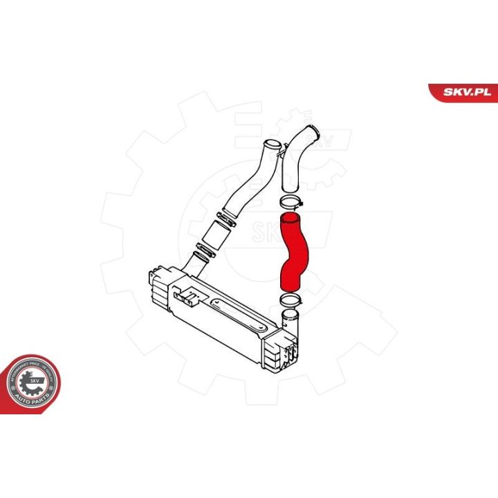 Kompresoriaus padavimo žarna ESEN SKV 43SKV021