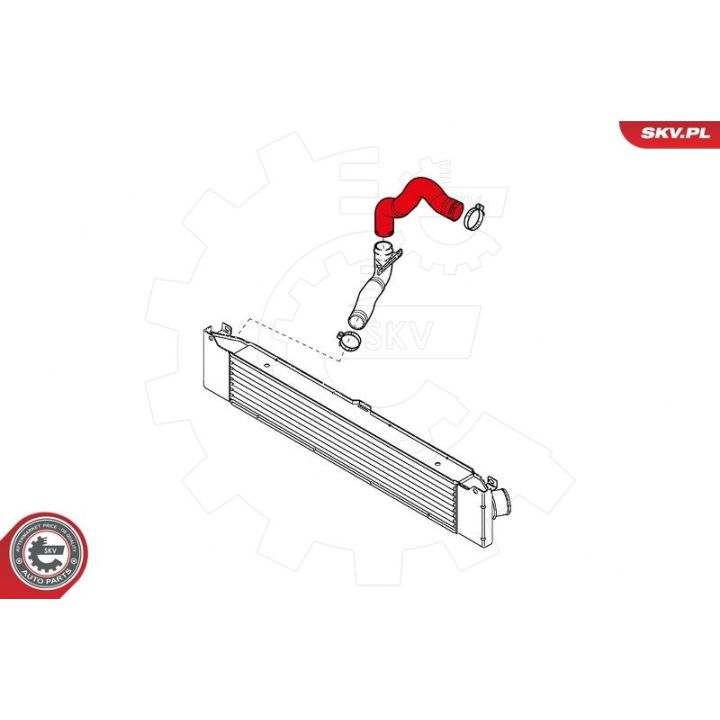 Kompresoriaus padavimo žarna ESEN SKV 43SKV075