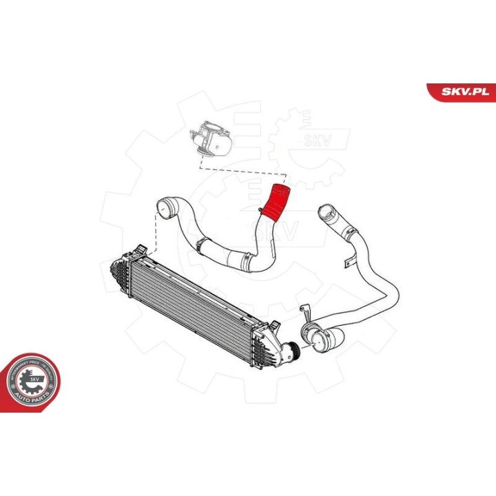 Kompresoriaus padavimo žarna ESEN SKV 43SKV123