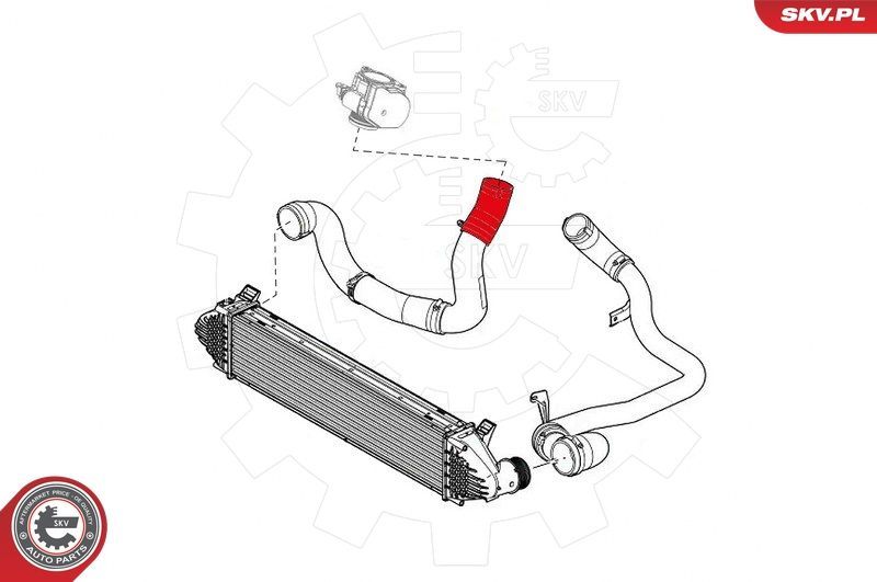 Kompresoriaus padavimo žarna ESEN SKV 43SKV123