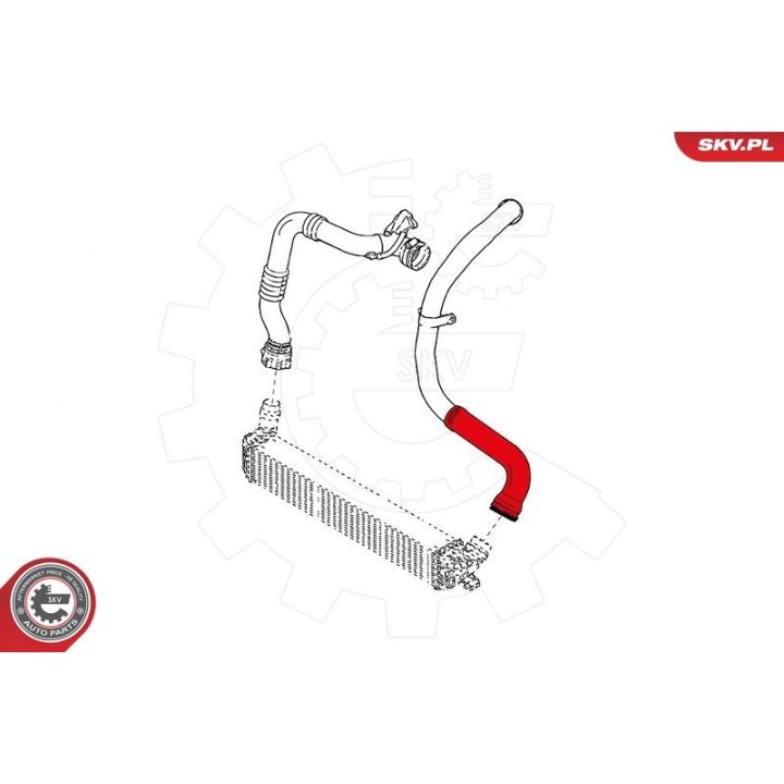 Kompresoriaus padavimo žarna ESEN SKV 43SKV139