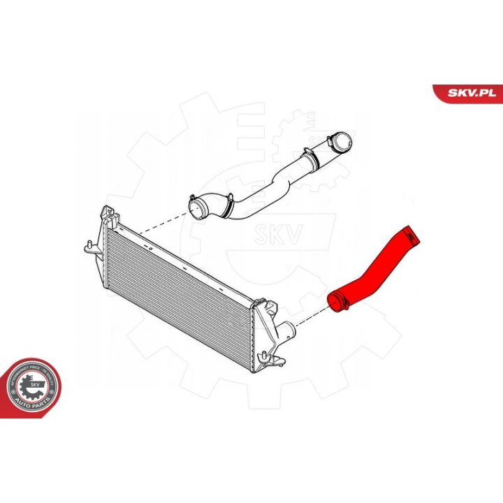Kompresoriaus padavimo žarna ESEN SKV 43SKV200