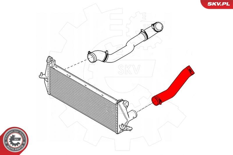 Kompresoriaus padavimo žarna ESEN SKV 43SKV200