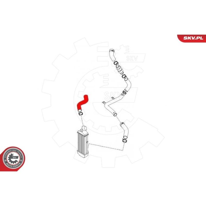 Kompresoriaus padavimo žarna ESEN SKV 43SKV244