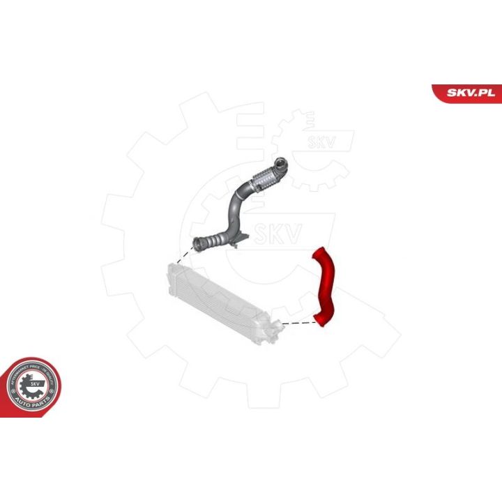 Kompresoriaus padavimo žarna ESEN SKV 43SKV277