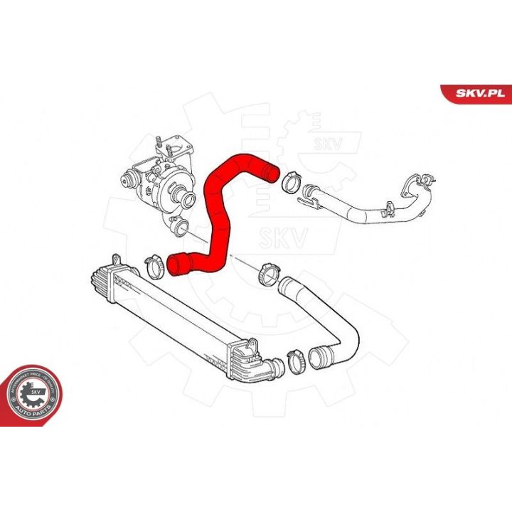 Kompresoriaus padavimo žarna ESEN SKV 43SKV355