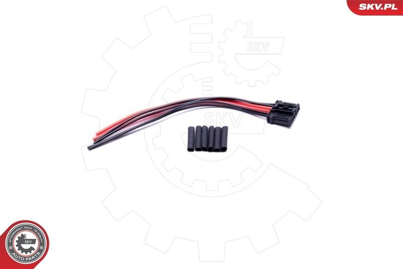 Kabelių remonto komplektas, užpakalinis žibintas ESEN SKV 53SKV104