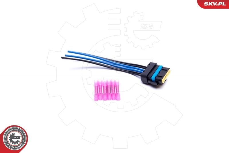 Kabelių remonto komplektas, lango pakėliklis ESEN SKV 53SKV103