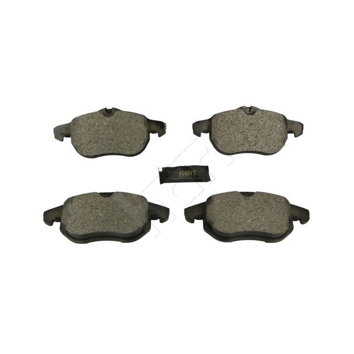 Stabdžių trinkelių rinkinys, diskinis stabdys HART 211 820