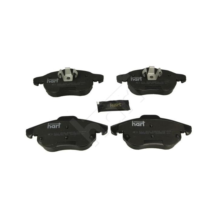 Stabdžių trinkelių rinkinys, diskinis stabdys HART 211 820