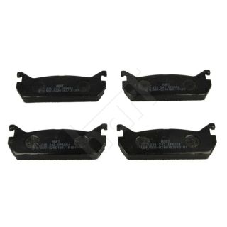 Stabdžių trinkelių rinkinys, diskinis stabdys HART 215 242