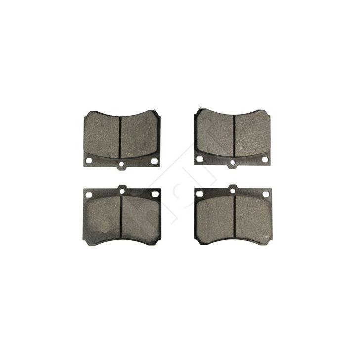 Stabdžių trinkelių rinkinys, diskinis stabdys HART 215 248