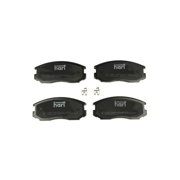 Stabdžių trinkelių rinkinys, diskinis stabdys HART 215 258