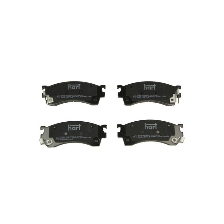 Stabdžių trinkelių rinkinys, diskinis stabdys HART 215 270