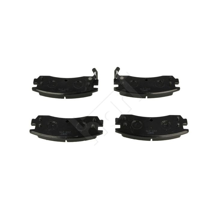 Stabdžių trinkelių rinkinys, diskinis stabdys HART 215 276