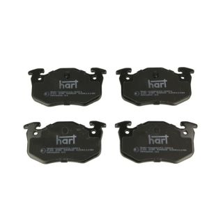 Stabdžių trinkelių rinkinys, diskinis stabdys HART 215 895