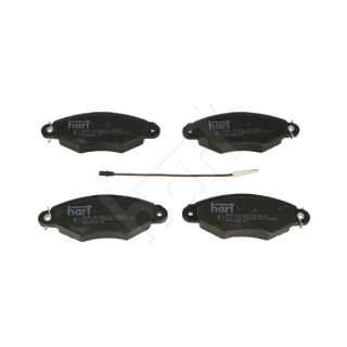 Stabdžių trinkelių rinkinys, diskinis stabdys HART 215 913