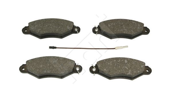 Stabdžių trinkelių rinkinys, diskinis stabdys HART 215 913