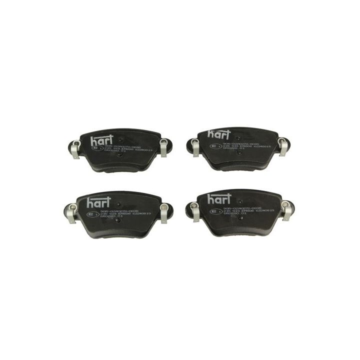 Stabdžių trinkelių rinkinys, diskinis stabdys HART 215 919