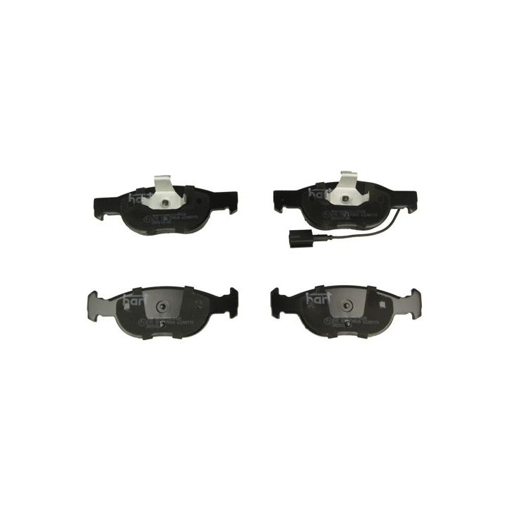 Stabdžių trinkelių rinkinys, diskinis stabdys HART 215 938